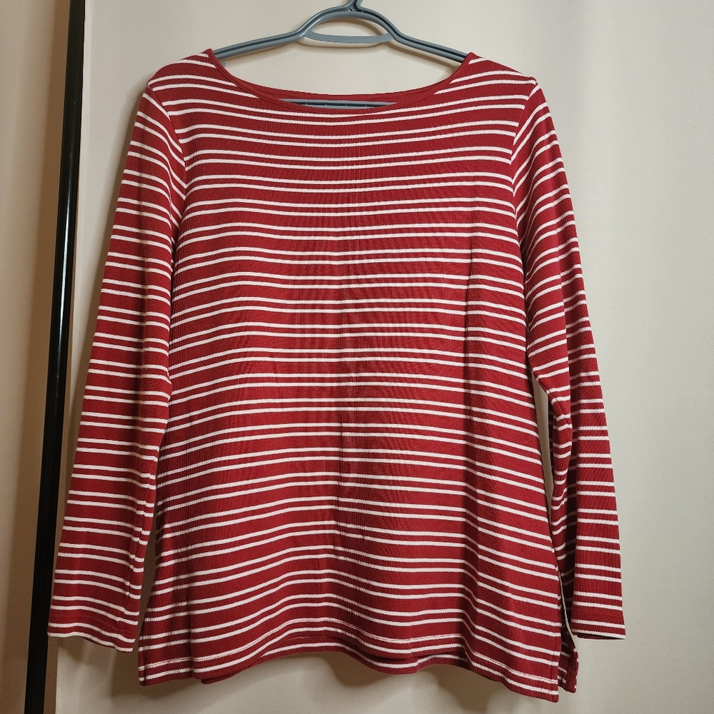 100% cotton Simon's Contemporaine Petites striped sweater